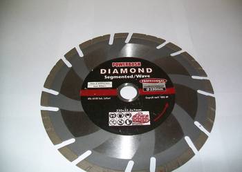 Tarcza diamentowa segmentowa fi 230