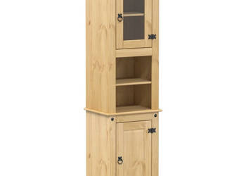 Szafka łazienkowa Corona 50x40x185 cm lite drewno sosnowe WM-4002792