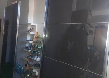 Szafa szklane drzwi przesowna lustro 270×228×60