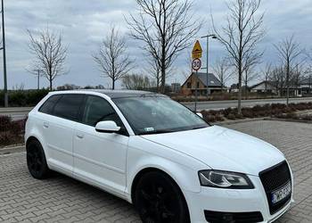 Audi a3 8p 2.0 białe