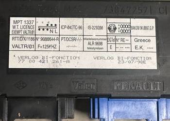 MODUŁ KOMFORTU CENTRALNEGO ZAMKA  7700413523
