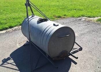 Beczka ocynkowana BR-4A 400L Agromet Inofama + wieżyczka do ciągnika TUZ