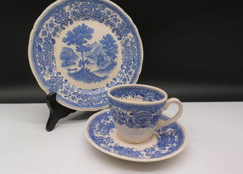 Stary Zestaw Śniadaniowy / Trio „Burgenland” Blue – Villeroy & Boch (Saar)