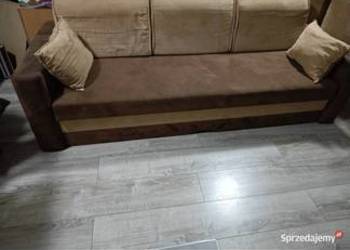kanapa łóżko tapczan sofa wersalka dwuosobowe rozkładane wyczyszczona