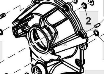 John Deere 8130 8230 8330 8430 8530 Obudowa Skrzyni Biegów IVT R556129 R23…