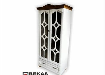 Biblioteczka 90 Caro Biały Dąb Prowansalski Koro Dąb Bekas