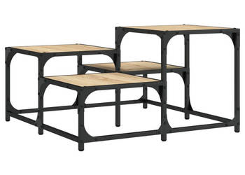 Stolik kawowy kolor dąb sonoma 68x68x40 cm WM-837748