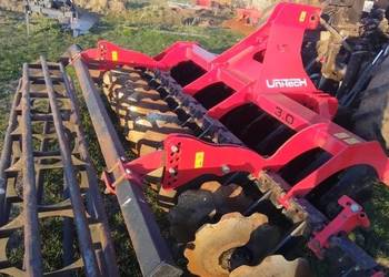 Brona talerzowa Uni Tech 3m Talerzówka Agregat talerzowy