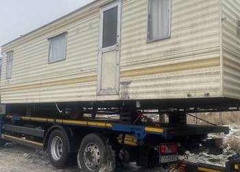 Domek holenderski angielski przyczepa stacjonarna kempingowa carawan