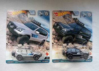 Hot Wheels 2 x Premium 0/5 Toyota Land Cruiser Prado zestaw