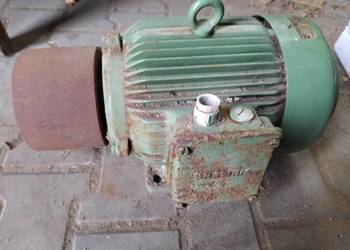 Silnik elektryczny dwufazowy - trójfazowy 4 kw Siemens