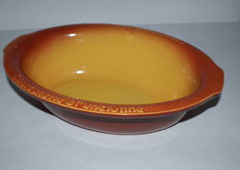 Forma ceramiczna do zapiekania w piecu - duża owalna