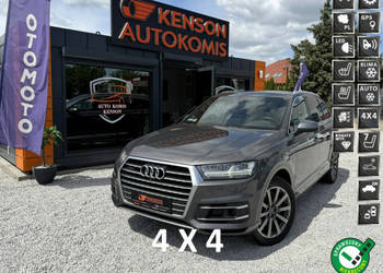 Audi Q7 7-Osobowa, 4x4, LED, Klima, Navi, Tempomat, Asystent, Panorama, Ka…