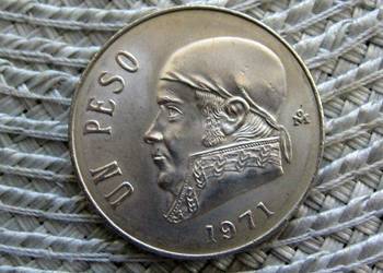 Meksyk 1 Peso 1971r - Ładna