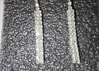 Eleganckie kolczyki z cyrkoniami na ślub