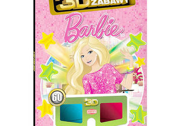 nowa książka Barbie 3d  nowy wymiar zabawy, Barbie książka dla dziewczynki