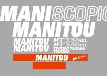 Naklejki oklejenie MANITOU MT 1332 HSL Zamiennik