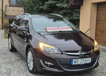 Opel Astra 1.6B 115KM, 2013r, Full Serwis, Piękny Kolor, Z Niemiec J (2009…