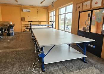 Ręczne urządzenie lagujące REXEL UL-3 stół długości 8,3 m.