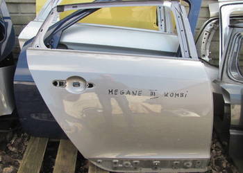 Renault Megane III kombi Grandtour drzwi tylne prawe 821007080R