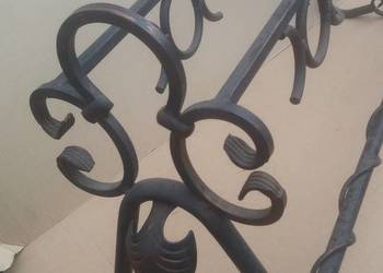 stary kwietnik stalowy 100cm