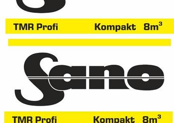 Naklejki Sano różne modele