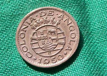 Colonia de Angola  50 centavos 1950