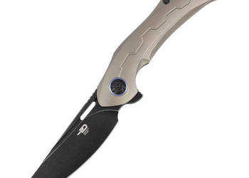 Nóż składany Bestech Marukka Bronze Titanium, Black Stonewashed M390 by Ko…
