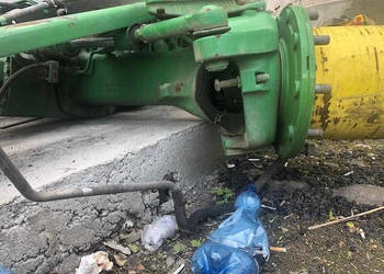 John Deere 7430 7530 most przedni zwolnica zwrotnica Półoś TLS części