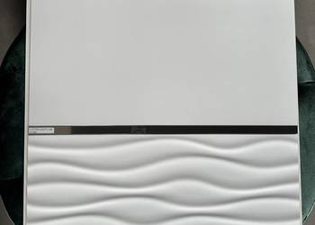 Płytka ścienna ATEM Dymo Biała Połysk / Wavy 30×60 8 mm gat.I