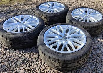 Koła 18" Audi oryginalne felgi. Opony uniroya