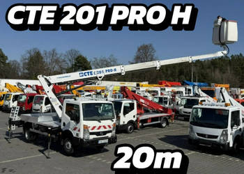 Nissan Cabstar Podnośnik Koszowy 20m CTE 201 PRO H Zwyżka UDT Wumag CMC GS…