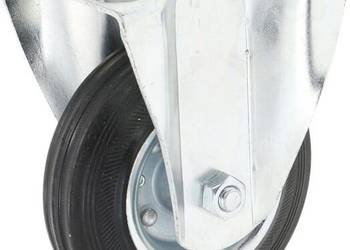 Koło stałe metalowo gumowe z łożyskiem Ø 180x50 mm podstawa montażowa: 145…