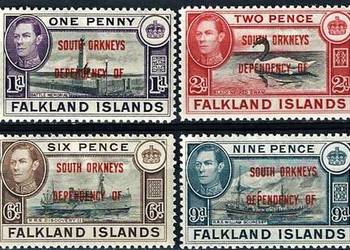 FALKLANDY - ORKADY POŁUDNIOWE 1944 MNH**! GRATIS WYSYŁKA!