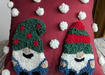 Poduszka dekoracyjna ręcznie robiona