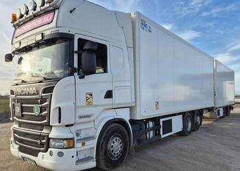 Scania R560 V8 SALON PL CHŁODNIA SCHMITZ WINDA 2013r