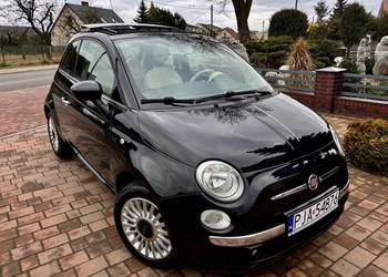 Fiat 500 1.2 Benz, Klima, Panorama Dach, Alufelgi, Zarejestrowany, Serwis