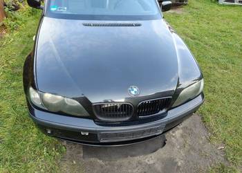 Bmw e46 lift maska przód Black sapphire metalic  ORYGINAŁ kompletna