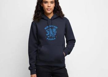 Ekologiczna damska bluza z kapturem Wrocław Gryf Herb Miasta