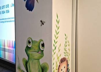 Malowanie ścian, przedszkole,żłobek, pokój dziecięcy. Mural