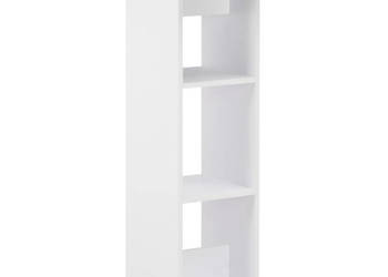 Stolik barowy biel i antracytowa szarość 60 x 60 x 110 cm WM-280210