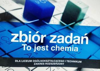 To jest chemia zbiór zadań okazy podręcznik szkolne używane