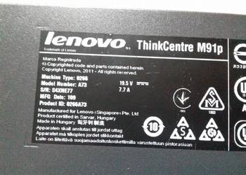 SFF, lenovo M91p, i3-2100 3.1Ghz, DDR3 4GB, DisplayPort, VGA, USB, LAN, DVD
