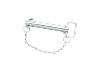 Sworzeń zaczepu z łańcuszkiem i zawleczką 19 x 125 mm 00001