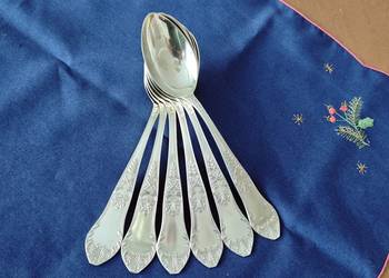 Platerowane łyżki obiadowe Hefra – 6 sztuk