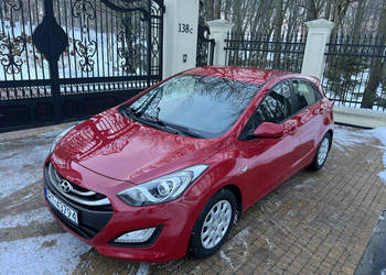 Hyundai i30 1.4 CRDI 90KM Hatchback Salon Polska Zadbany Czerwony