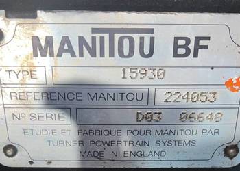 Manitou 15930 (Manitou 224053) Przekładnia kątowa ładowarki wózki Manitou