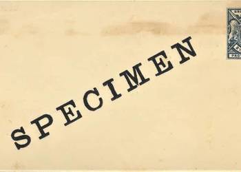 BR,AFRYKA WSCHODNIA 1896 SPECIMEN-RZADKA KOPERTA!
