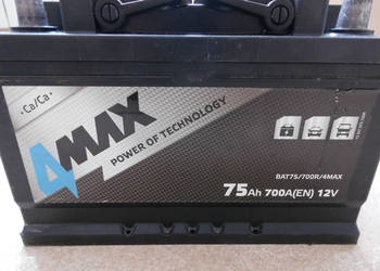 Akumulator 4max 75 Ah 700 A