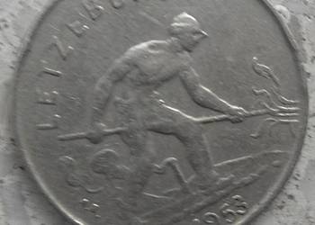 LUKSEMBURG-1 FRANK-1953 r-MIEDZ-NIKIEL-HUTNIK